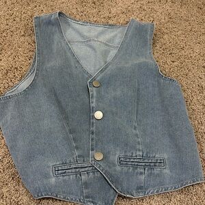 SHEIN Denim Vest